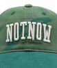 GLACK Gc059 Notnow Color Block Washed Cotton Ball Cap (Green)