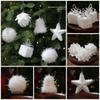 Bells Christmas Balls Flower Christmas Tree Decorations Gifts Xmas Ornaments  Home Decor