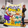 Rugrats Printed Throw Blanket—soft,warm;versatile Blanket for All Seasons—perfect As &air-conditioning Throw,nap Blanket