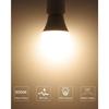 Ampoule led - lutw - a60 - e27 - blanc chaud 3000k - 9w - lot de 6