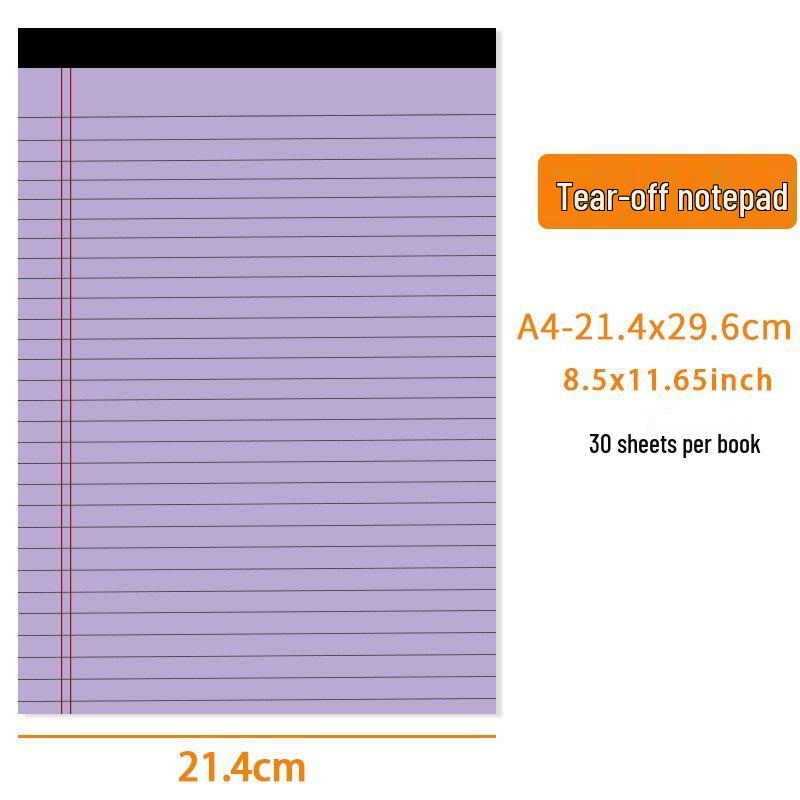 Portable Business Planner with Sticky Notes and Tearable Pages