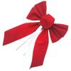 Gold Velvet Christmas Tree Topper Bow Decoration
