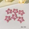 Y2K Dopamine Color Pentagram Small Hair Clip for Women & Kids - Cute Bangs & Side Hair Accessory