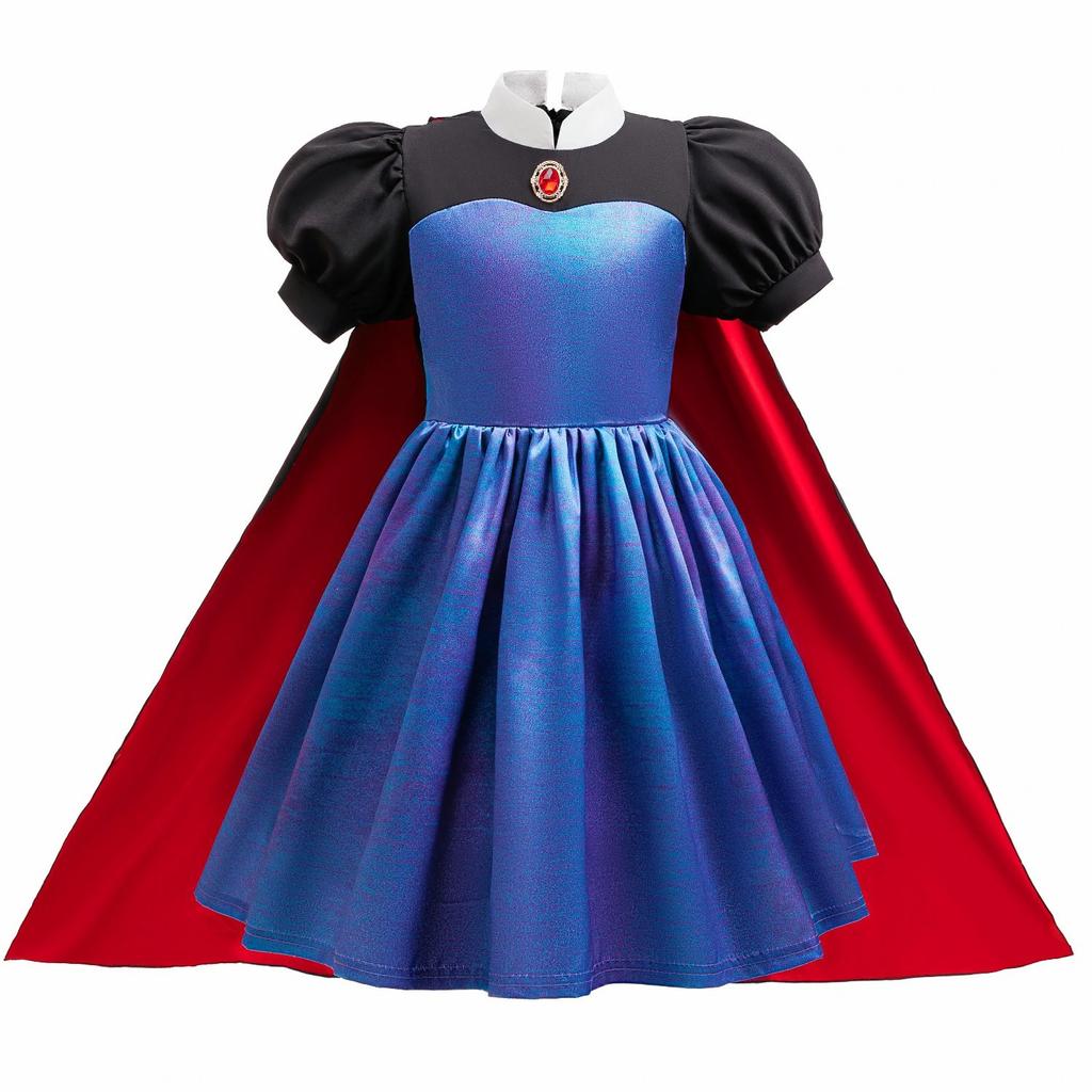 Halloween Carnival Party The Evil Queen Costume dress cloak Grimhilde cosplay dress