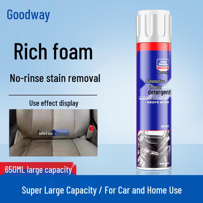 Gutway Waterless Car Interior & Leather Seat Foam Cleaner