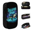 Tralalero Tralala Bootleg Brainrots Pencil Cases New Pen Box Bag for Student Large Storage School Gifts Pencil Pouch