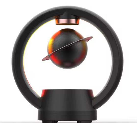 

Magnetic Levitating Bluetooth Speaker, Playing Music & Floating in The Air, Unique Gifts for Home Office Decoration AU Plug чорний