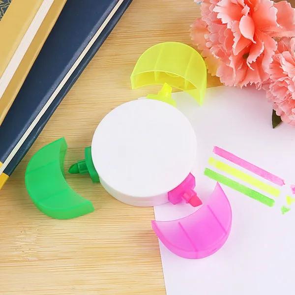 Highlighters Multicolor Creative Highlighter Pen Kawaii Markers Drawing School Art Supplies Japanese Stationery