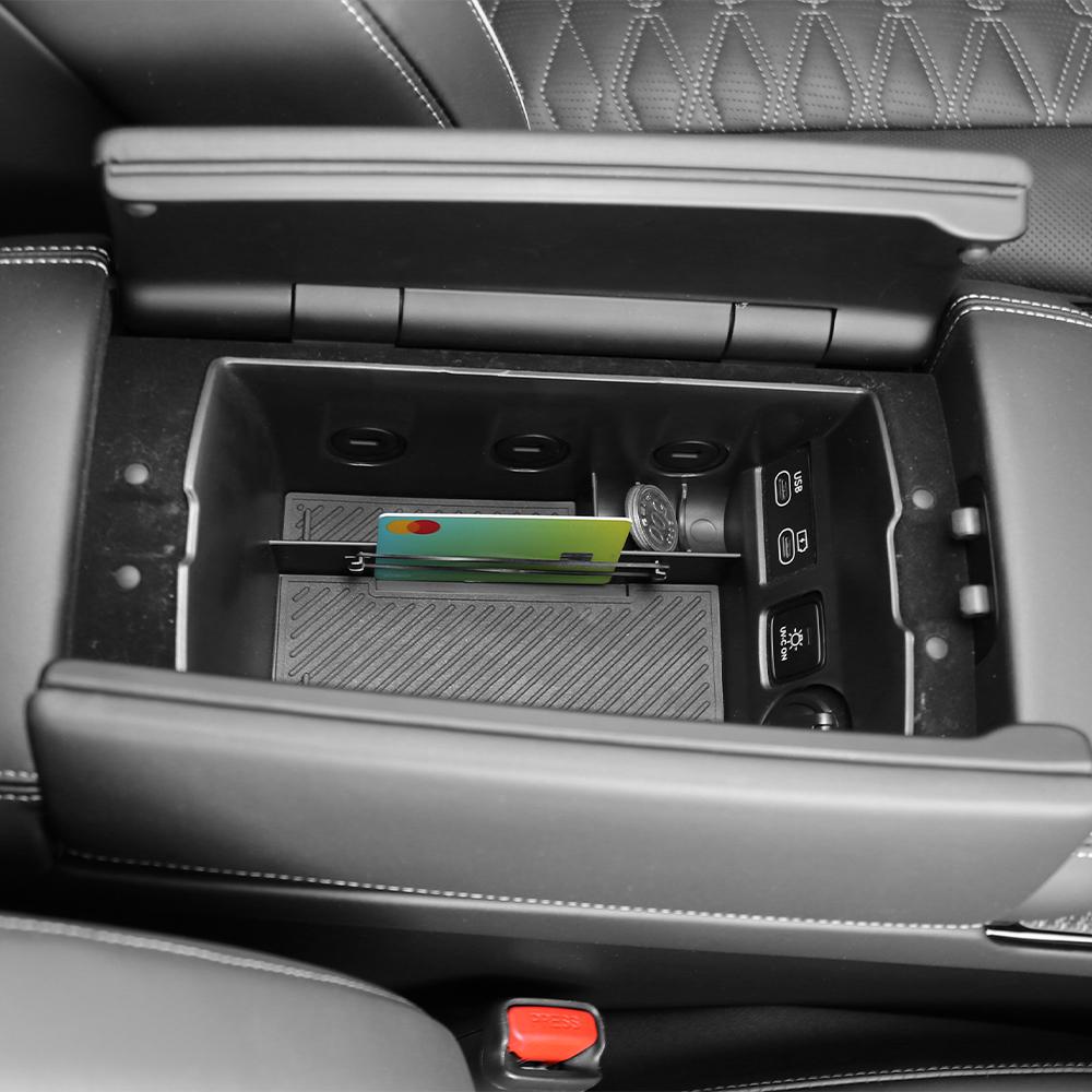 For Genesis G80 2021-2026 LHD Accessories Car Center Console Storage Box Armrest Organizer Tray