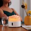 Crystal Stone Usb Aroma Essential Oil Diffuser Humidifier With Warm Lamp For Home Appliances Electric Aromatherapy Mist Maker