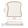 European Plate Simple Ceramic Bread Plate Creative Toast Plate Household Dim Sum Dessert Plate Cake Plate