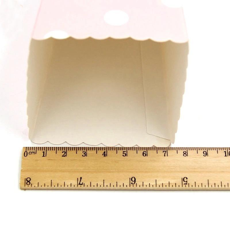 Striped Ripple Dot Popcorn Box Creative Birthday Party Decora Festival Carnival Snack Cup Children's Anniversary Gift Packag Handheld Popcorn Bucket