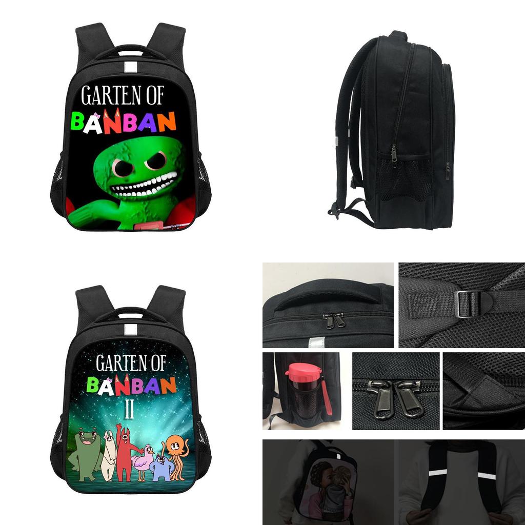 Garten Of Banban Backpack School Bag Waterproof 14in Student Travel Gifts