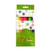 12Pcs Wood Colorful Pencils, Pre-sharpened Coloring Pencils 12 Color Drawing Pencils for Kid Coloring Book, Scrapbooking