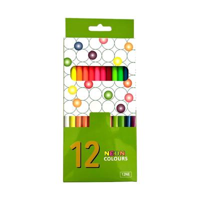 12Pcs Wood Colorful Pencils, Pre-sharpened Coloring Pencils 12 Color Drawing Pencils for Kid Coloring Book, Scrapbooking