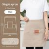 1Pcs Apron Canvas Multi Pocket Neck Proof Kitchen Cooking Baking Barber Gardening Work Apron