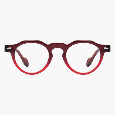 Acetate NIA Blue Light Glasses RED