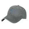 Cute Albacore Tuna Fish In Aegean Blue And White Fashion Baseball Cap Peaked Cap Unisexs Hat Womens Cap Sun Visor