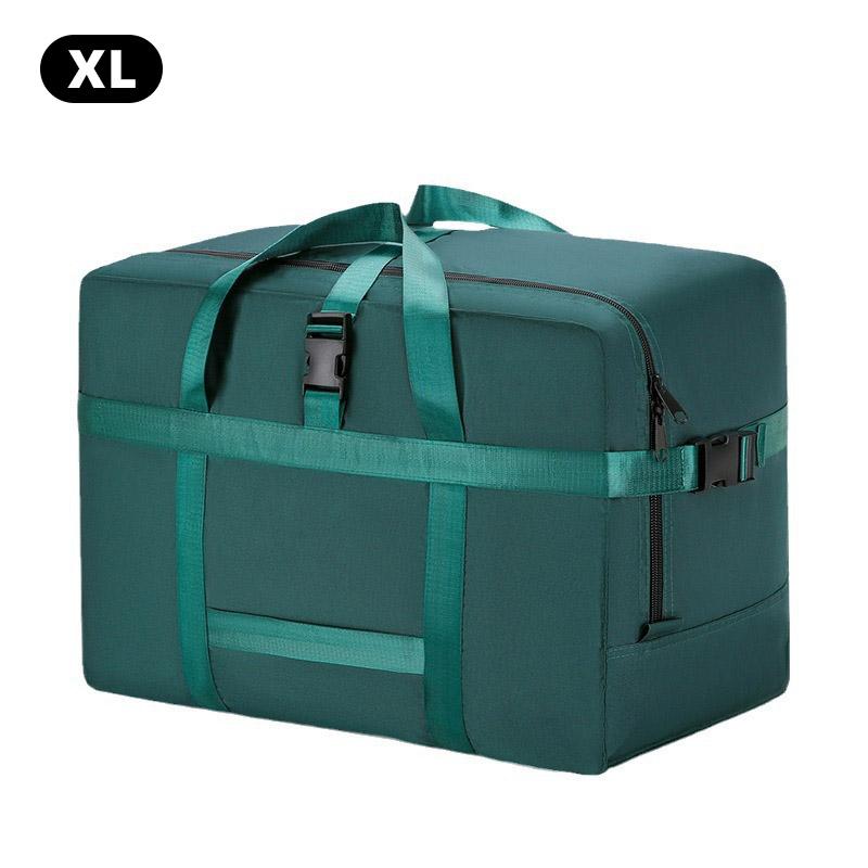 

Большая вместительная сумка для багажа 158, сумка-органайзер для багажа из ткани Оксфорд для сдачи в багаж в самолете XL зелёный