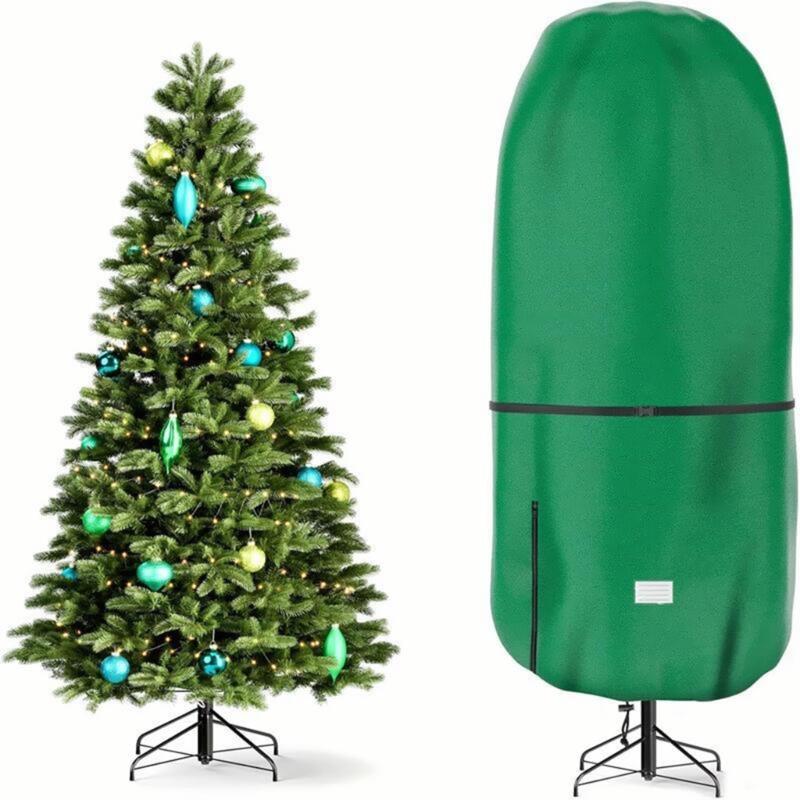Quick Access Christmas Tree Storage Bag Easy Closure Upright Style Waterproof Fabric For Seasonal Organization