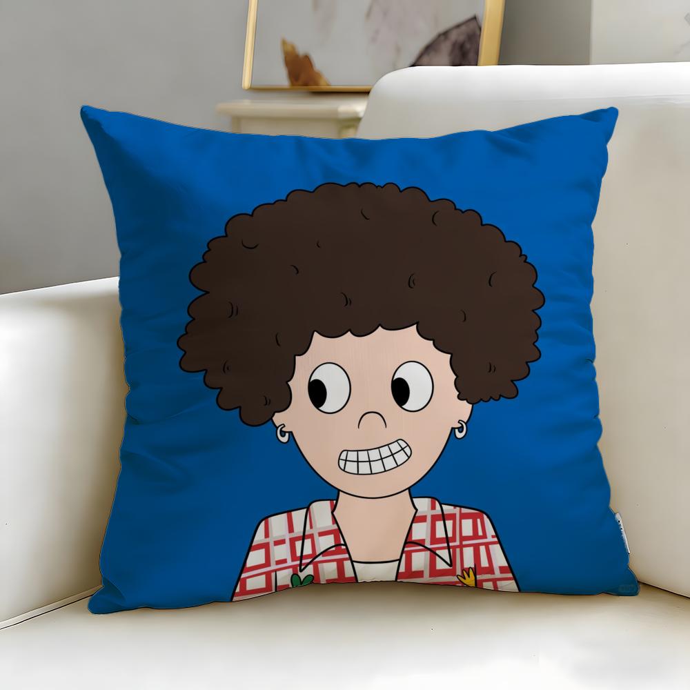 classic theme Pop Man Cushion Cover Soft & Easy-Wash Pillow Case – Versatile for Couch, Bed, Travel and Office