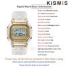 LED Electronic Watch for Students Sports Outdoor Digital Multifunction Waterproof Small Square Watch