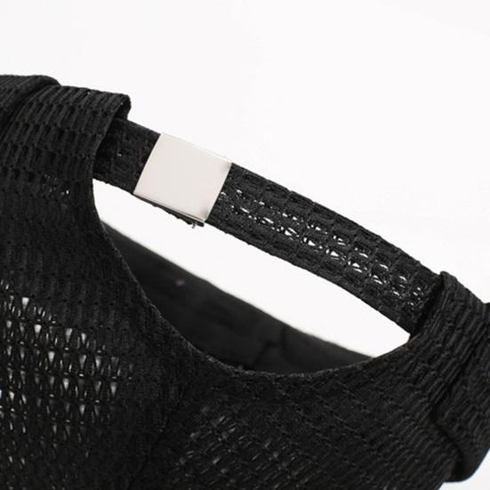 1/2 stk. Herrehat Justerbar Tilpasset Pasform Åndbart Mesh Design Letvægts Foldbar Hip-Hop Stil Sommerkasket Udendørs Aktiviteter Rejsetøj