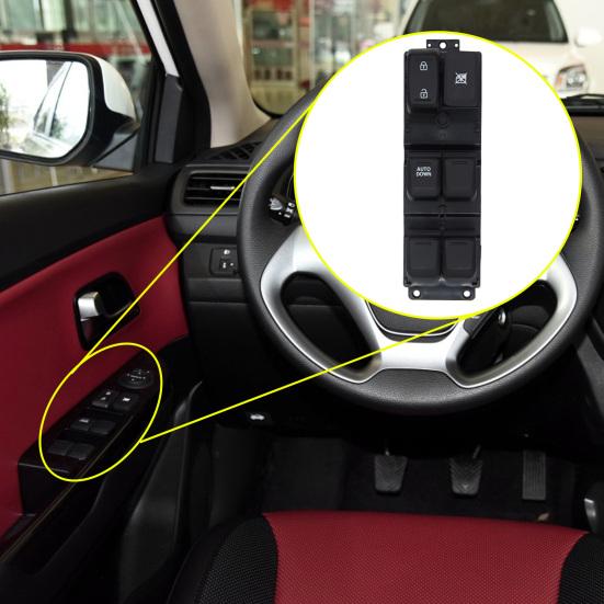 

Window Switch Front to Side ABS Easy Left Install Window Car Control