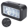 LCD Electronic Clock Large Screen Mute Smart Time Temperature Display Alarm Clock GHY‑501