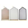 Portable Prayer Rug Flannel with Tassel Area Rug Washable for Gifts
