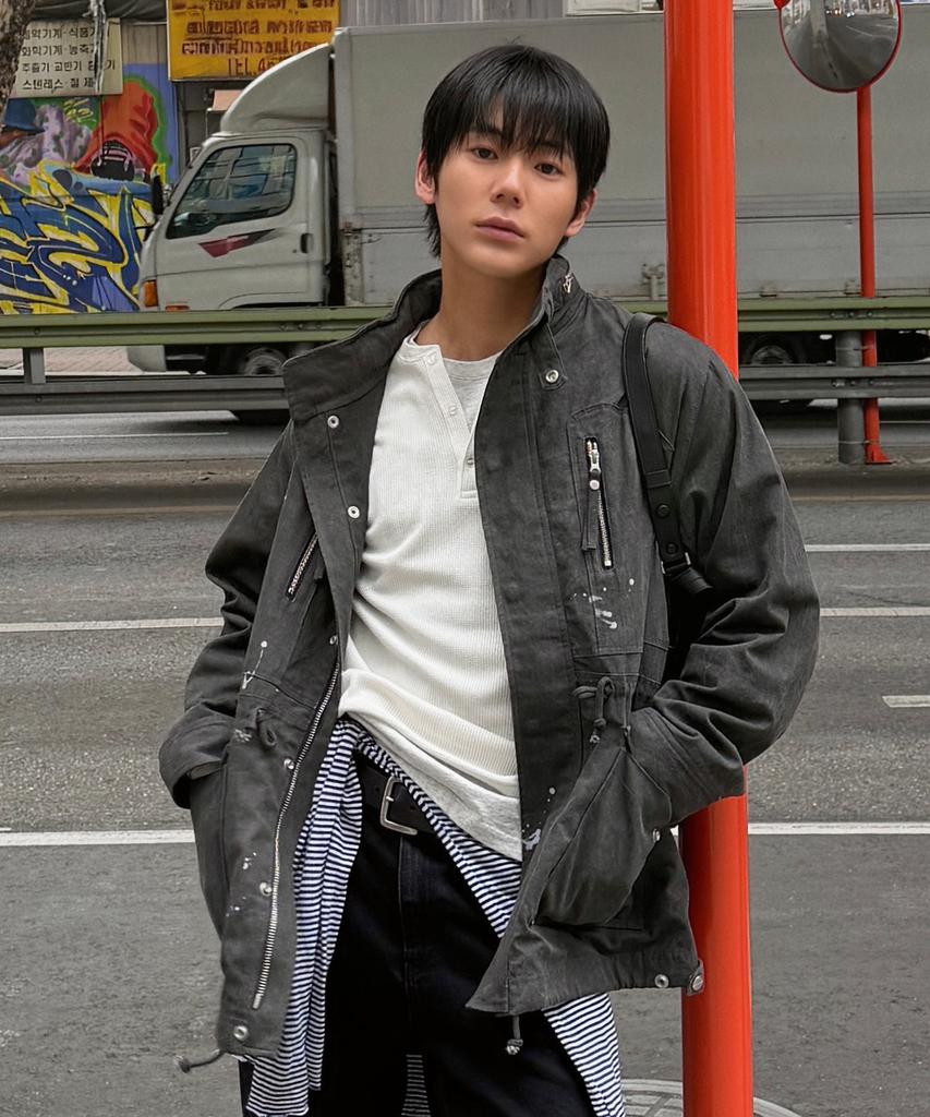 Thevinylhouse M-65 Field Jacket Charcoal