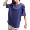 Fila Original Simple Casual Cotton Loose Short Sleeve T-Shirt Men Tops Ledi-Blue F51M529109F-BU