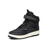 Anta Textile, Synthetic Leather Slip Resistant, Abrasion Resistant, Lightweight High top Skateboard Shoes Men's Black 912048010-3
