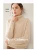 Women's Diamond Knit Cashmere Turtleneck Sweater - Thick, Stylish Base Layer for Autumn/Winter Outfits