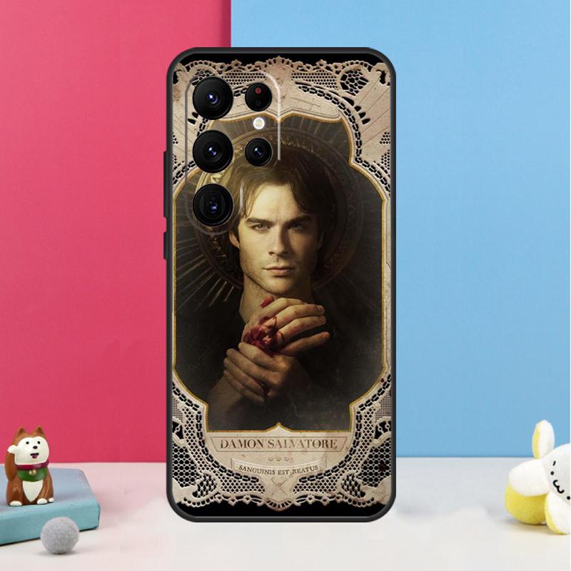 

Чехол Damon Salvatore Дневники Вампира для Samsung Galaxy S24 S26 Ultra S20 S21 S22 S23 S25 Plus S10 S25 FE Задняя крышка Galaxy S21 Plus