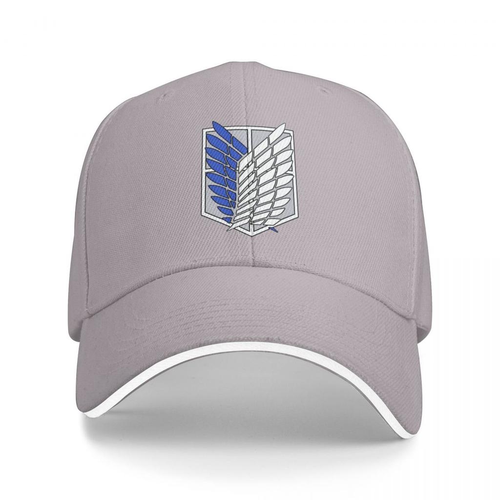 Unisex Baseball Hats Attack On Titan Anime Logo Outdoor Streetwear Sports Baseball Caps Hip Hop Cap Casquette Polychromatic Hats
