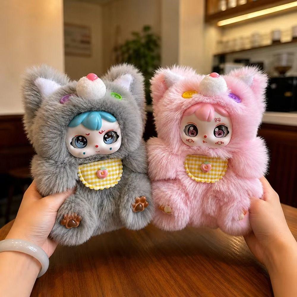 Hangings Decoration Vinyl Face Plush Toys Stuffed Animal Plush Forest Doll Bag Charm