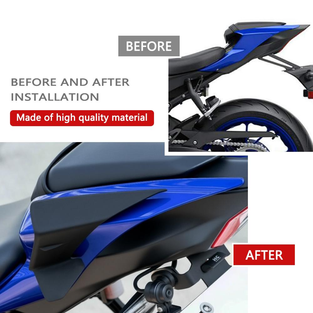 For Side Wing Side Spoiler Motorcycle Spoiler Rear Tail Fairing Aerodynamic Winglet Fixed Wing YZFR7 2025 2024 2023 2022