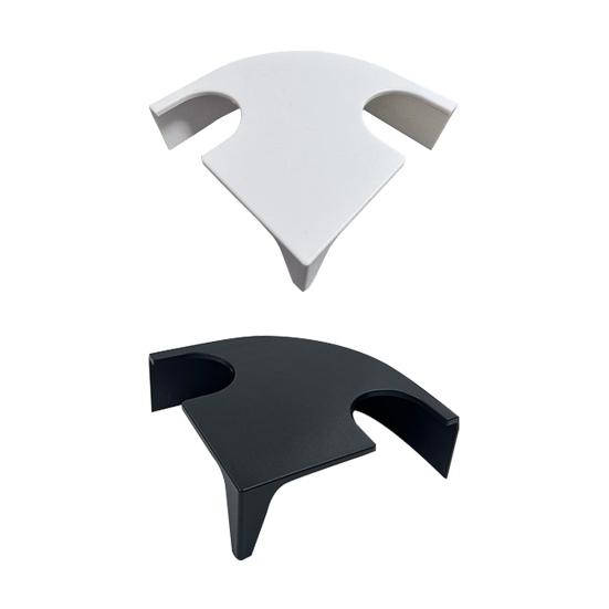 Yousheng Aquarium Corner Tunnel Fish Tank Hideout Cave Under Gravel Fish Hideout with Double Holes for Betta Shrimp Reptile Loaches