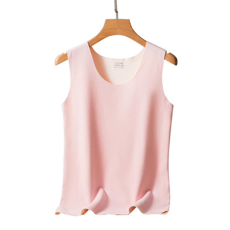 Vestă modelatoare pentru bărbați și femei, bicoloră, din catifea față-verso, fără cusături, cu fund șlefuit.