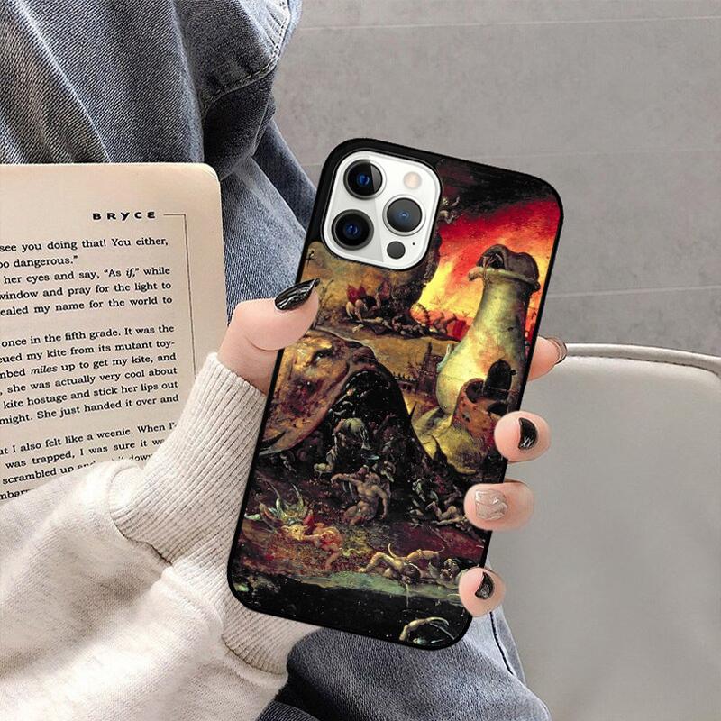 Hieronymus Bosch Art Phone Case For iPhone 17 Air 16 15 14 plus 11 12 13 Pro  Max coque Cover Shell