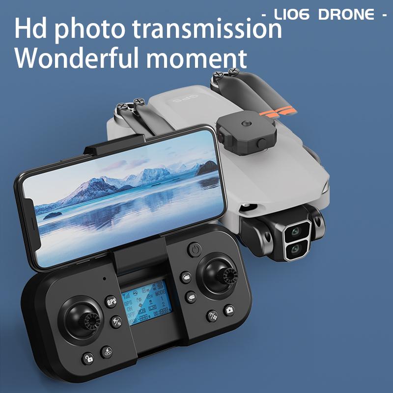 L106 MAX Mini GPS Drone Profesional 8K HD Camera Fly 25Min Obstacle Avoidance Brushless Foldable Quadcopter Optical Flow RC Dron