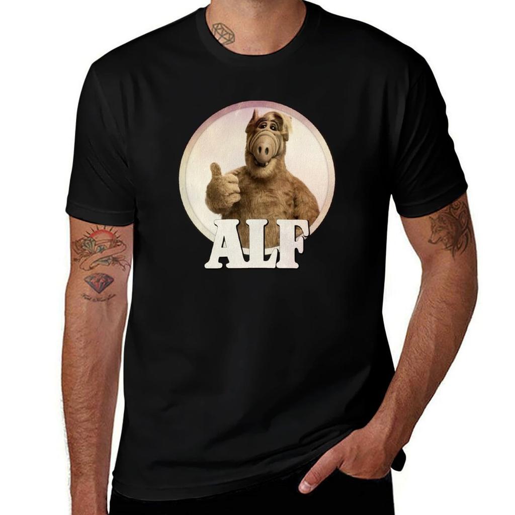 ALF TShirt Casual Street Style Short Sleeve Tee TShirt