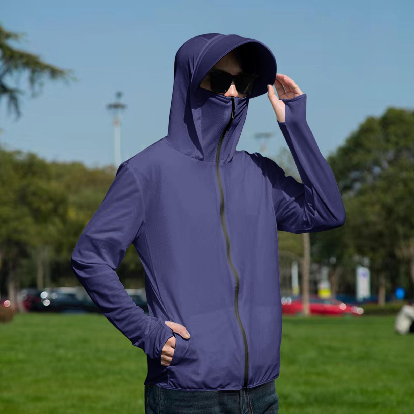 Men s And Women s Sun-protective Clothing Workwear Jackets Couple Skin Clothing Quick-drying And Breathable Tops XXXL