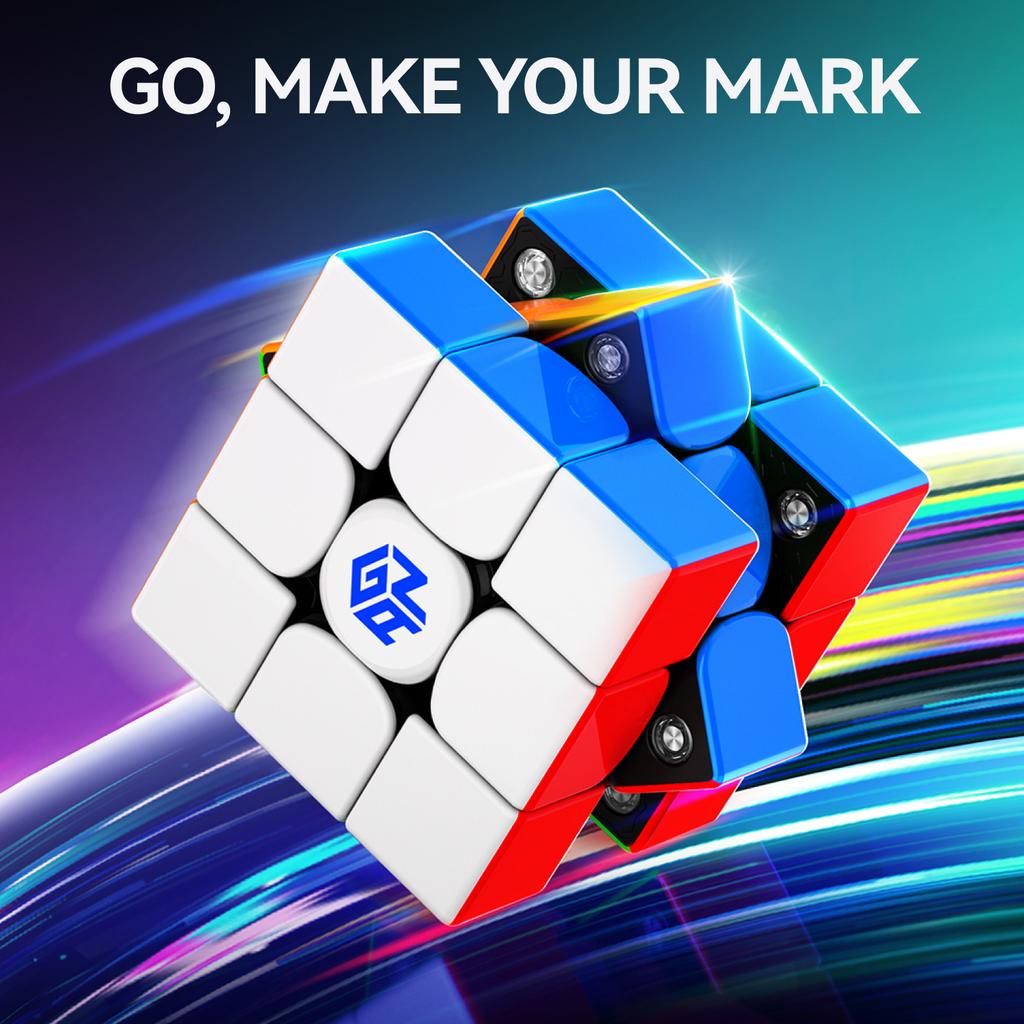 GAN V100 Maglev UV 3X3X3 Magic Cube Stickerless 3x3 Speed Cube Puzzle Toys Kid Gift Magico Cubo