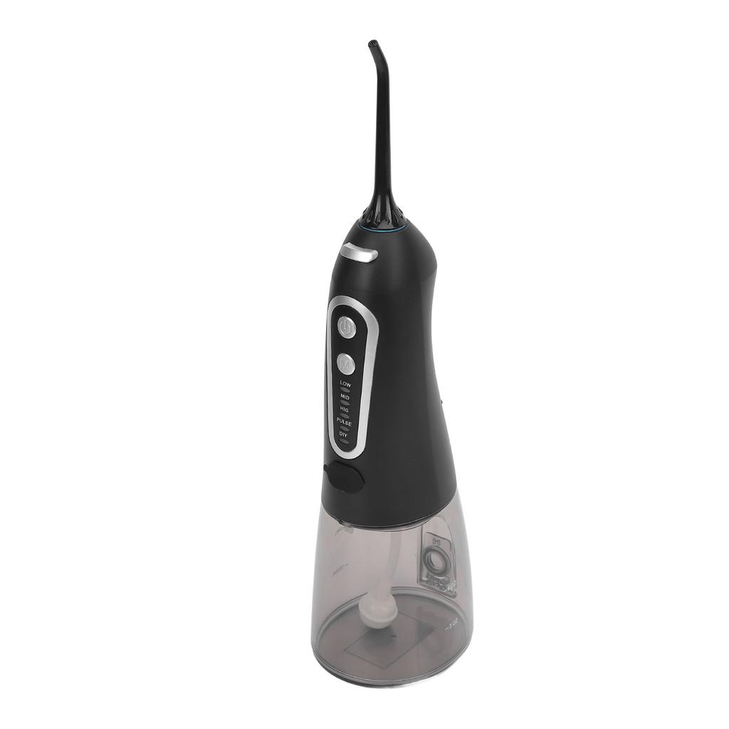 Cordless Water Irrigator 300 ML 110psi 5 Mode IPX8 Water Proof Oral Irrigator with 5 Replacement Nozzles