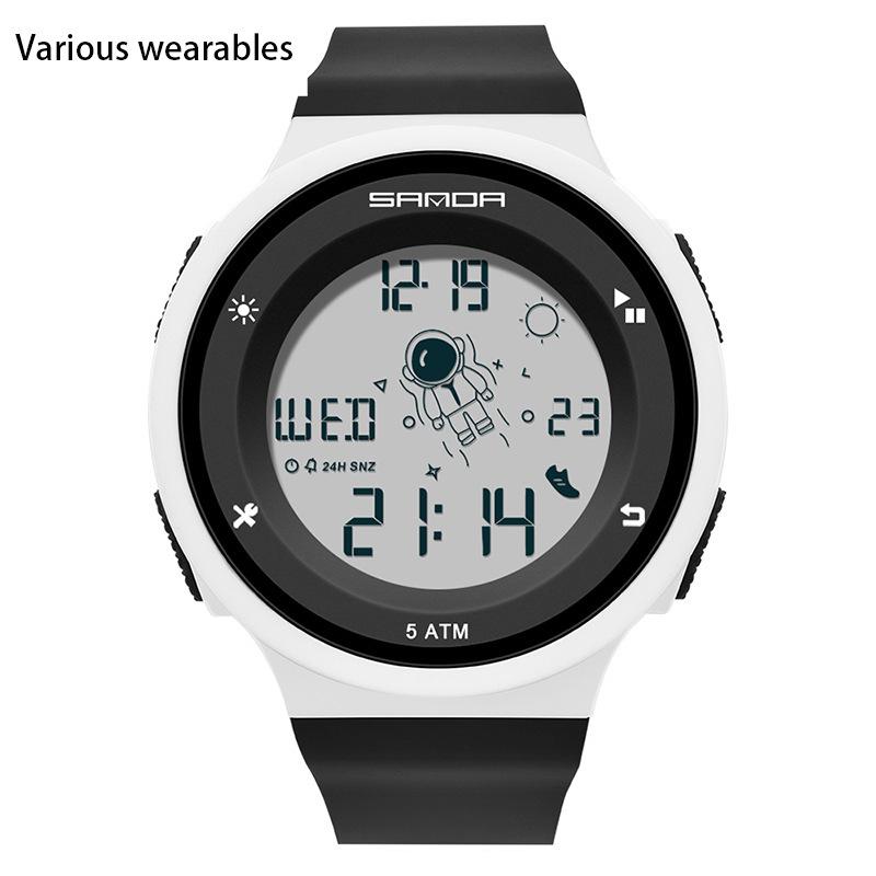 Multifunctional Glow-in-the-dark Waterproof Outdoor Mountaineering Digital Watch Diving Watch