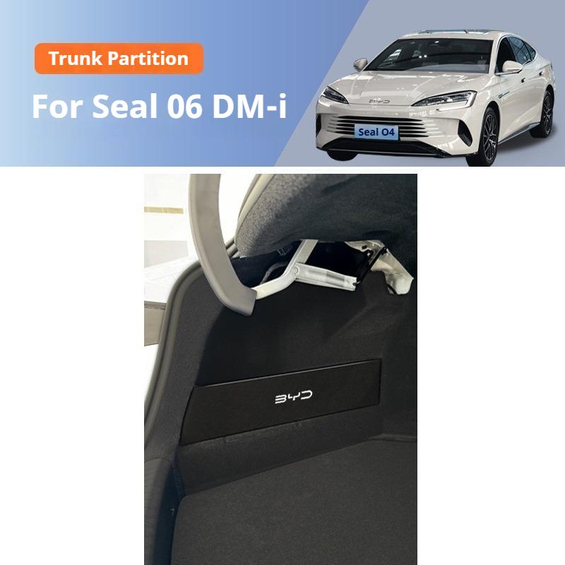 For BYD Seal 06 DM-i Seal 06Dmi Travel Edition Qin L Car Trunk Partition Trunk Side Storage Box Organizer Partition Board
