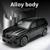 1:24 Large BMW X5M Alloy Car Model Officially Licensed Light & Sound Pull Back Diecast Vehicle Boys Collection Ornament & Gift