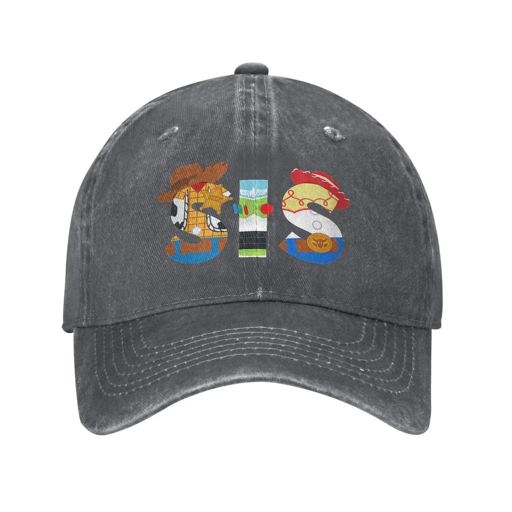 Sis Sister Family Birthday Baseball Cap Classic Distressed Denim Snapback Hat for Men Women Outdoor Gift Caps Hat